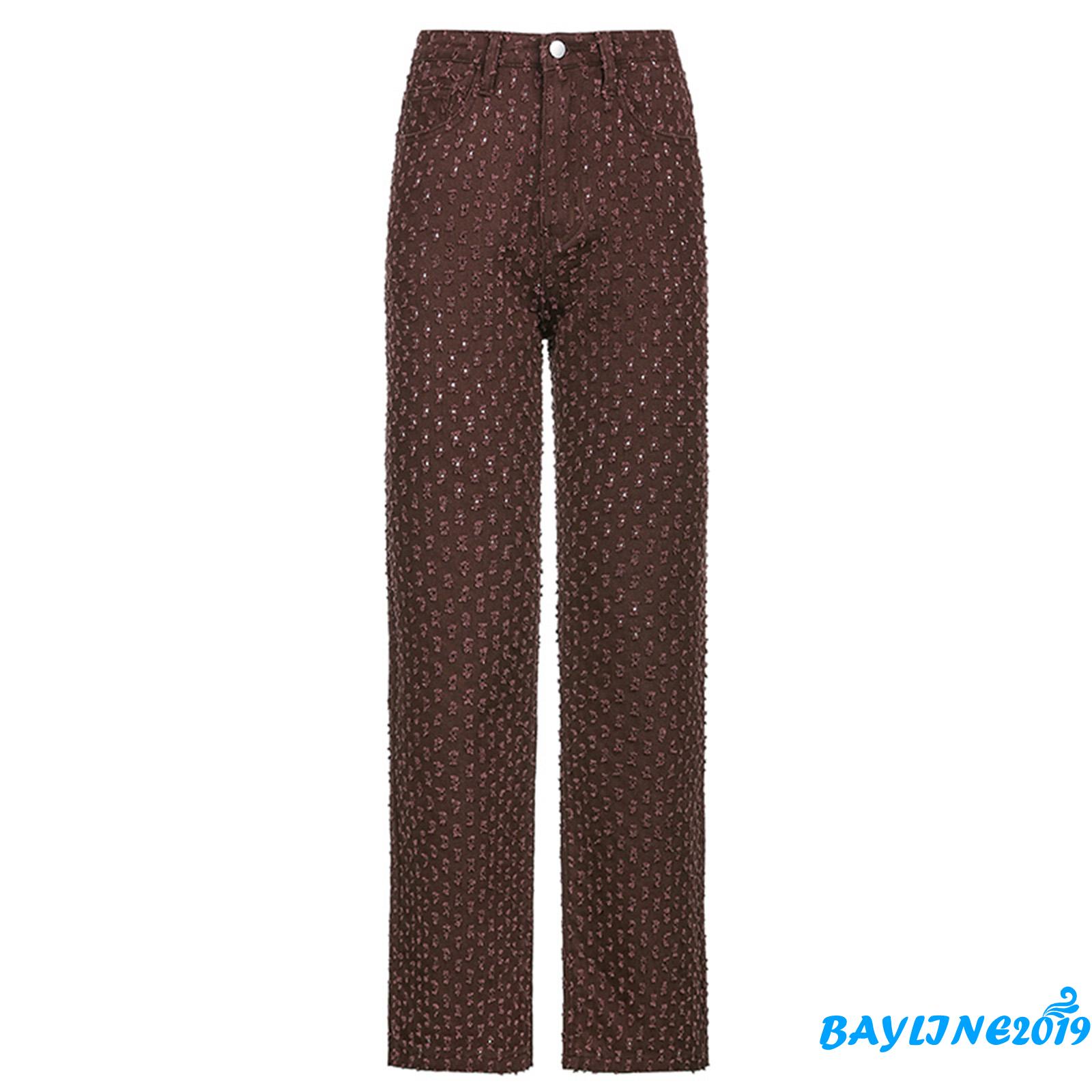 Quần Jeans Nữ Lưng Cao Thời Trang Cá Tính | BigBuy360 - bigbuy360.vn