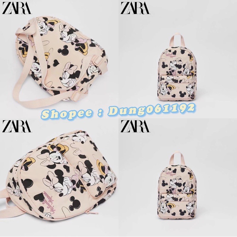 [SALE] Balo mickey zara hồng siêu hot mẫu mới nhất 2021