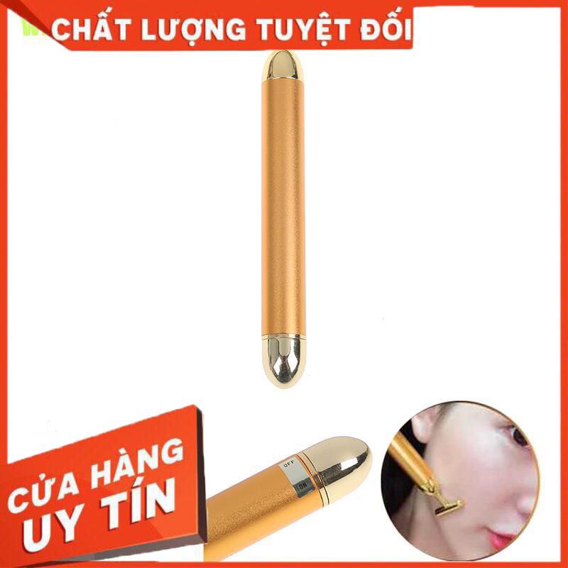 [ FREE SHIP ] Bút Massage Chữ T - Máy Massage Mặt Beauty Bar 24k đồ phun xăm, dụng cụ phun xăm thẩm mỹ