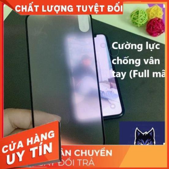 Kính Cường Lực Chống Vân Tay Mờ  Chống Chói Cho iphone 6 7 8 Plus X Xs Xr 11 11ProMax 12 12Pro Max 13 13ProMax