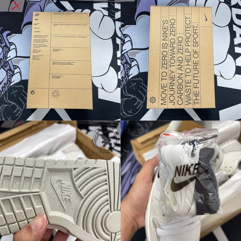 Giày Jordan SB Dunk Disrupt 2 Pale Ivory Black Grey | Full box - Bearne Shoe