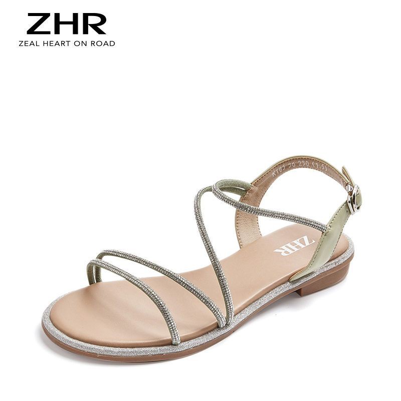 Dép xăng đan Sandal nữ ZHR trademark cao cấp mẫu mới nhất