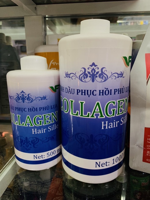 Tinh dầu serum phục hồi phủ lụa 1000ml pha hóa chất uốn duỗi nhuộm phủ bóng TVF màu xanh vàng đen | BigBuy360 - bigbuy360.vn