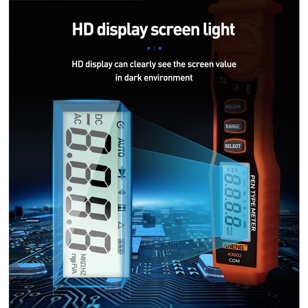 Bút Thử Điện Thông Minh Kỹ Thuật Số Chuyên Nghiệp 4000 Số