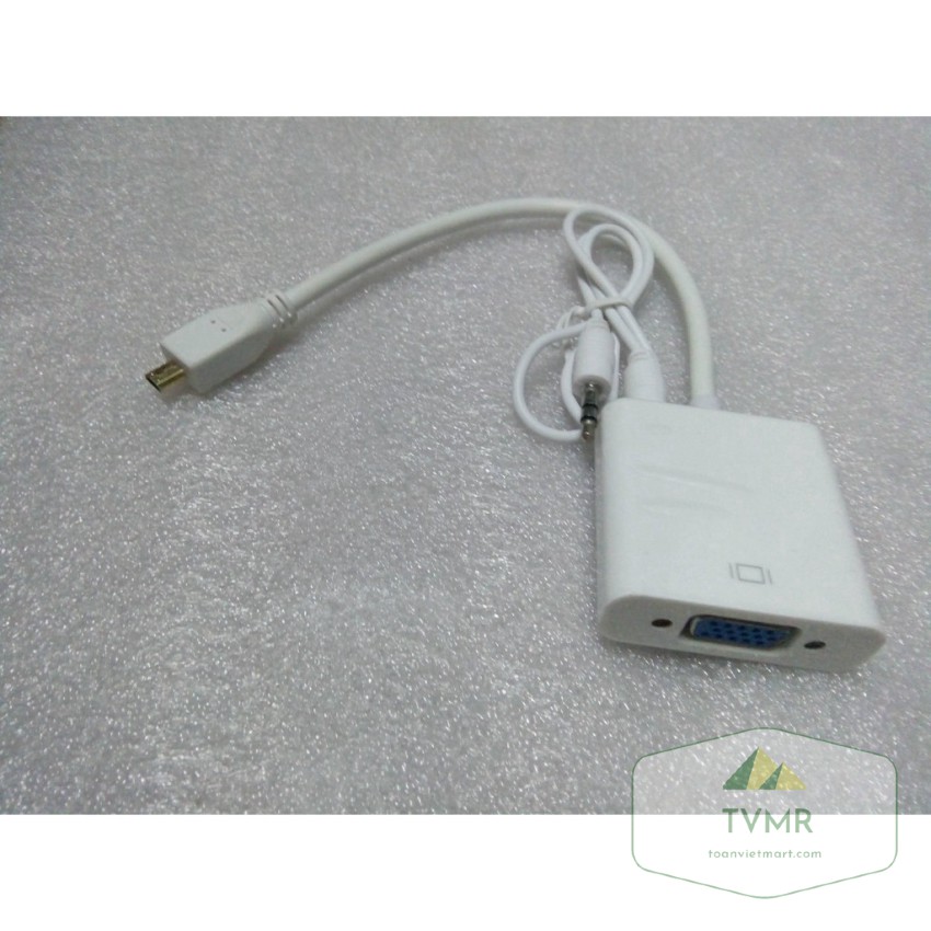 Cáp chuyển Micro HDMI to VGA + AV