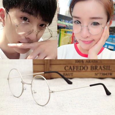 Mắt Kính Tròn Trong Suốt Phong Cách Harry Potter Retro Nhật Bản Dành Cho Nam Nữ INS1