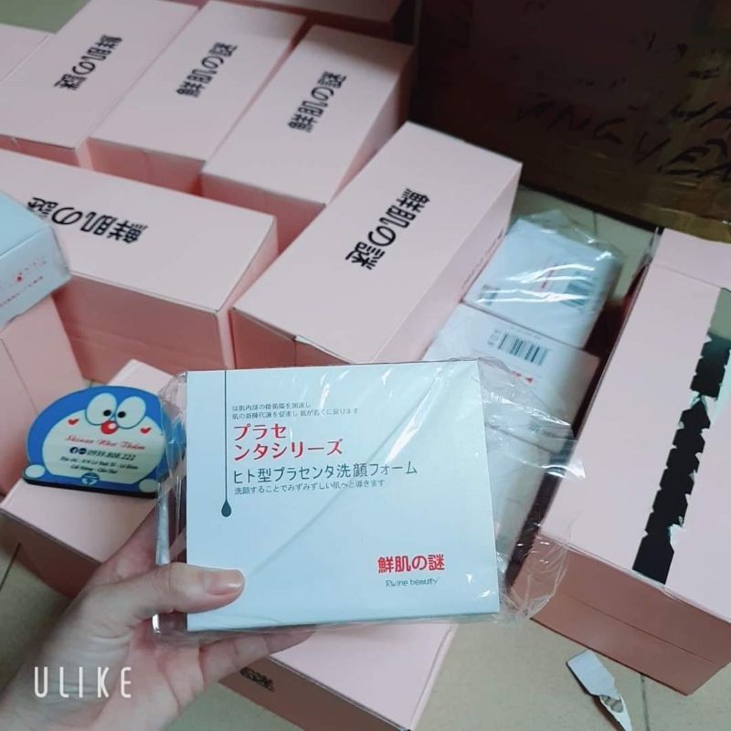 Mặt nạ Ủ trắng nhau thai cừu Nhật 1hop/50goi | BigBuy360 - bigbuy360.vn