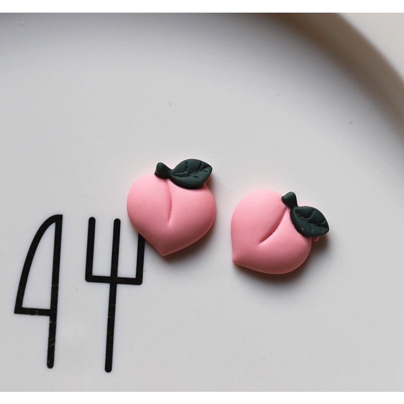 Charm hình trái cây,dùng trang trí vỏ ốp điện thoại,bình nước,kẹp tóc