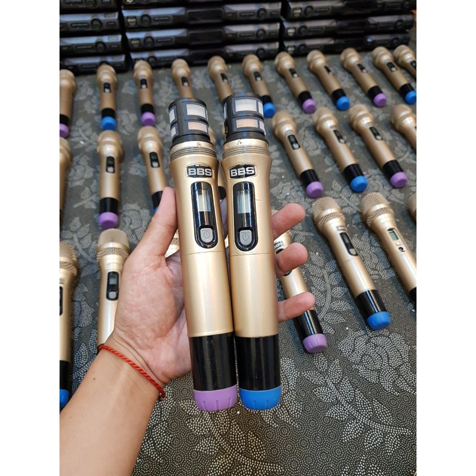 Míc không dây bãi BBS 222 GS cao cấp