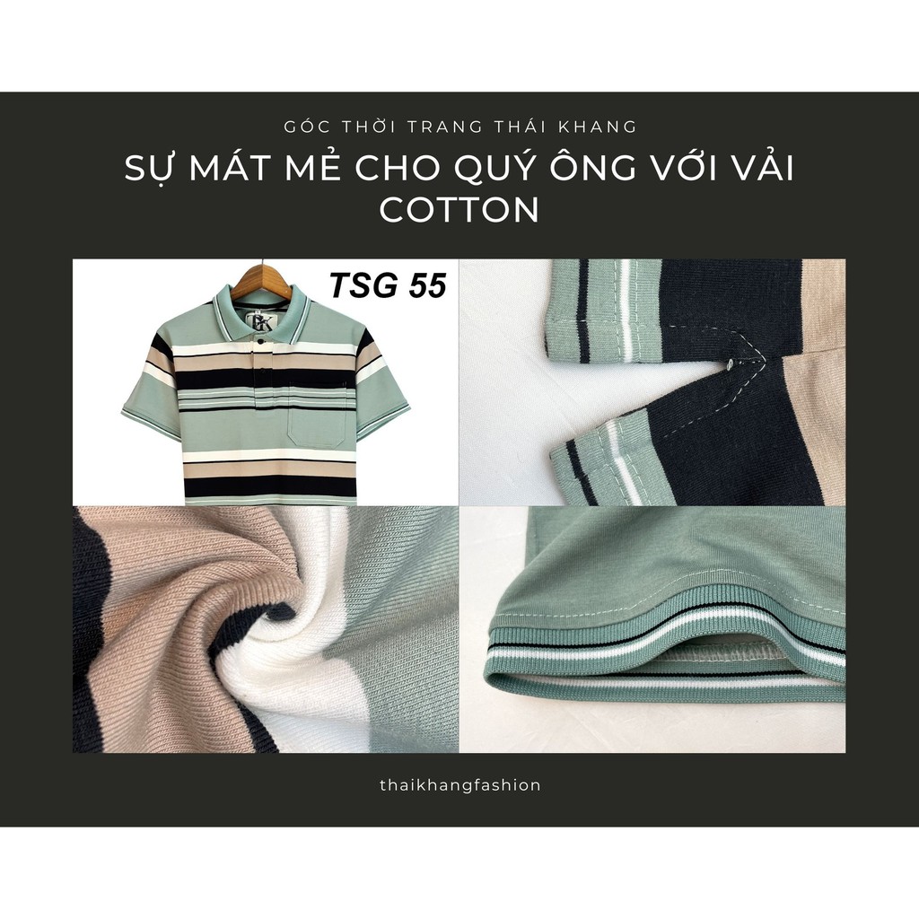 Áo thun nam POLO trơn vải cotton dày mềm cao cấp ngắn tay cực sang trọng