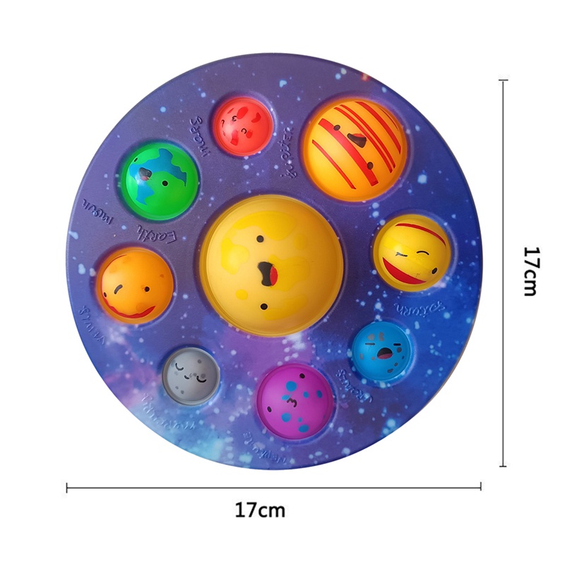 Đồ Chơi Mô Hình Các Hành Tinh Hệ Mặt Trời Đơn Giản Giáo Dục Cho Bé