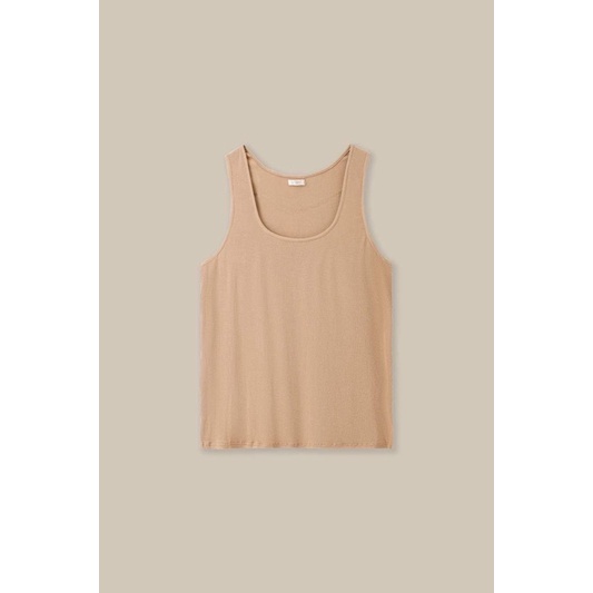 Áo ba lỗ Beige Tank Top