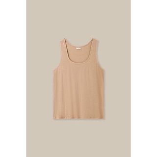 Áo ba lỗ Beige Tank Top
