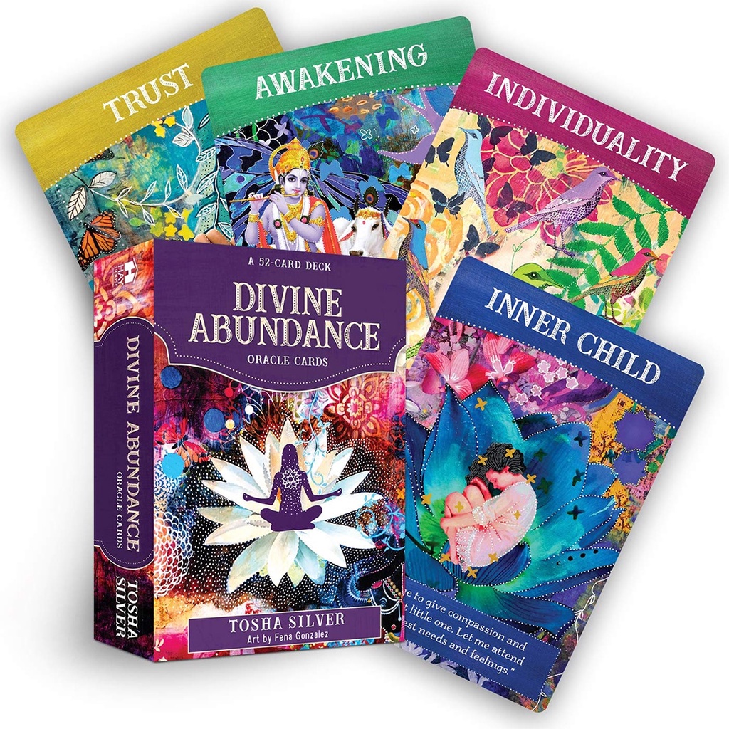{Kèm quà tặng} Bộ bài oracle Divine Abundance Oracle Cards