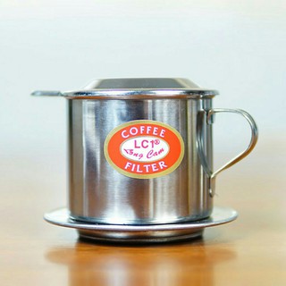 Phin pha cà phê inox 7cm, 8cm tiện dụng