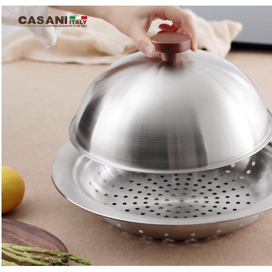 Nồi Hấp Vòm Casani 24Cm ~ 28Cm Có Nắp