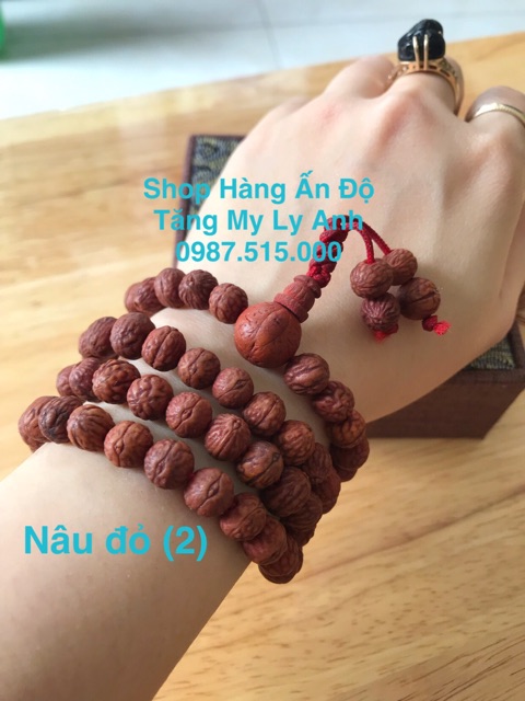 Chuỗi 108 hạt Raktu Phật Nhãn Nepal