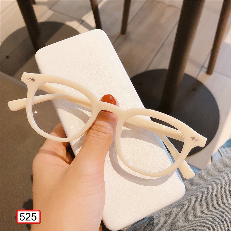 MẮT KÍNH GỌNG CẬN FORM TRÒN 525 VẠCH TRENDY DỄ THƯƠNG SIÊU HOT | BigBuy360 - bigbuy360.vn