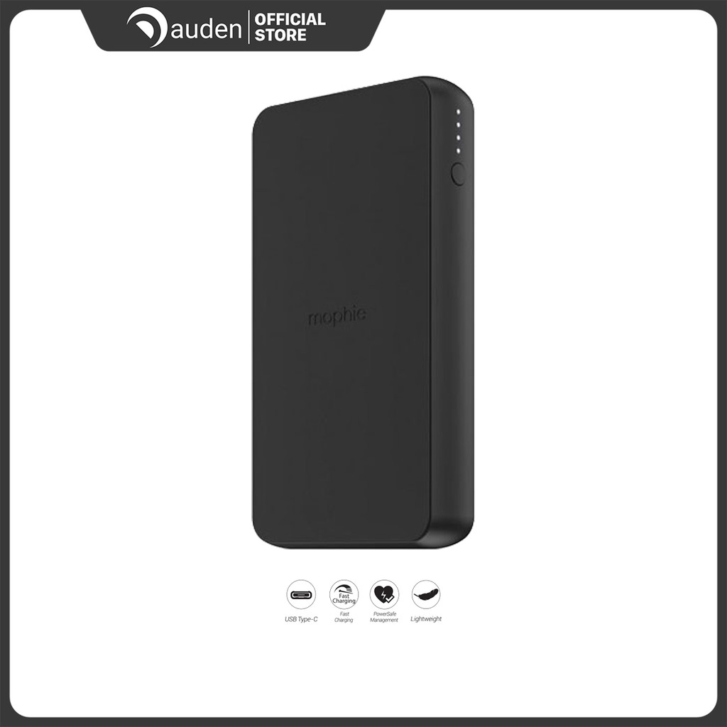 Sạc dự phòng Mophie Powerstation XL 10.000mAh tích hợp sạc không dây - 401101513