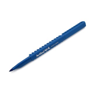 Bút lông đầu cọ viết calligraphy Artline Stix Brush Maker ETX-F - Màu xanh dương biển