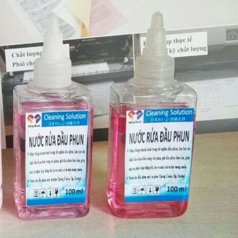 Nước rửa đầu phun máy in chai 100ml-500ml giá tốt chất lượng | BigBuy360 - bigbuy360.vn