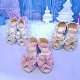 [SIÊU SALE] SANDAL NƠ ELSA GÓT 2 PHÂN CHO BÉ