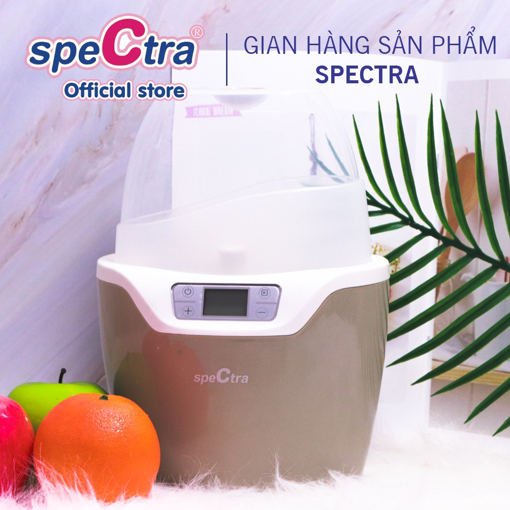 Máy Hâm Sữa Tiệt Trùng Đa Năng Spectra Chính Hãng (Bảo Hành 1 Năm)