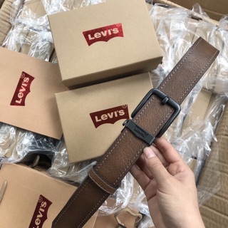 Nịt LEVIS nam tăng đưa da thật bản 3.5 cm