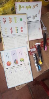 Bộ sách tập viết, tô tự xoá