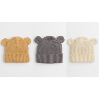 Mũ len tai gấu HM auth