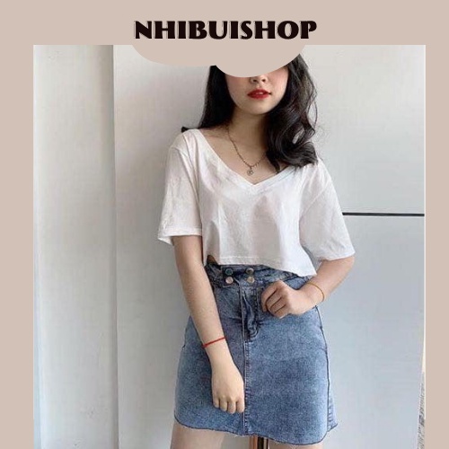 Áo thun croptop hot hit CEN FASHION