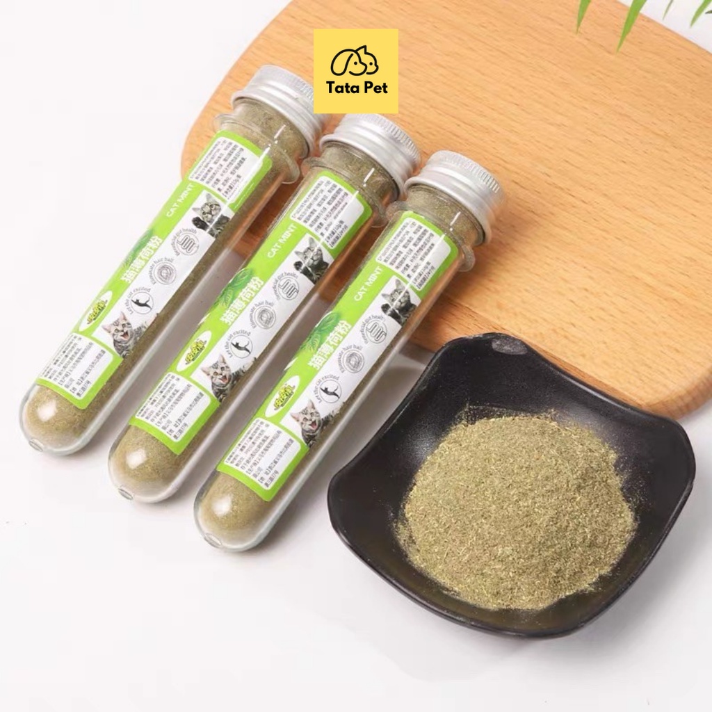 CANIP CỎ MÈO KHÔ - BẠC HÀ CHO MÈO - CATNIP ỐNG TATAPET