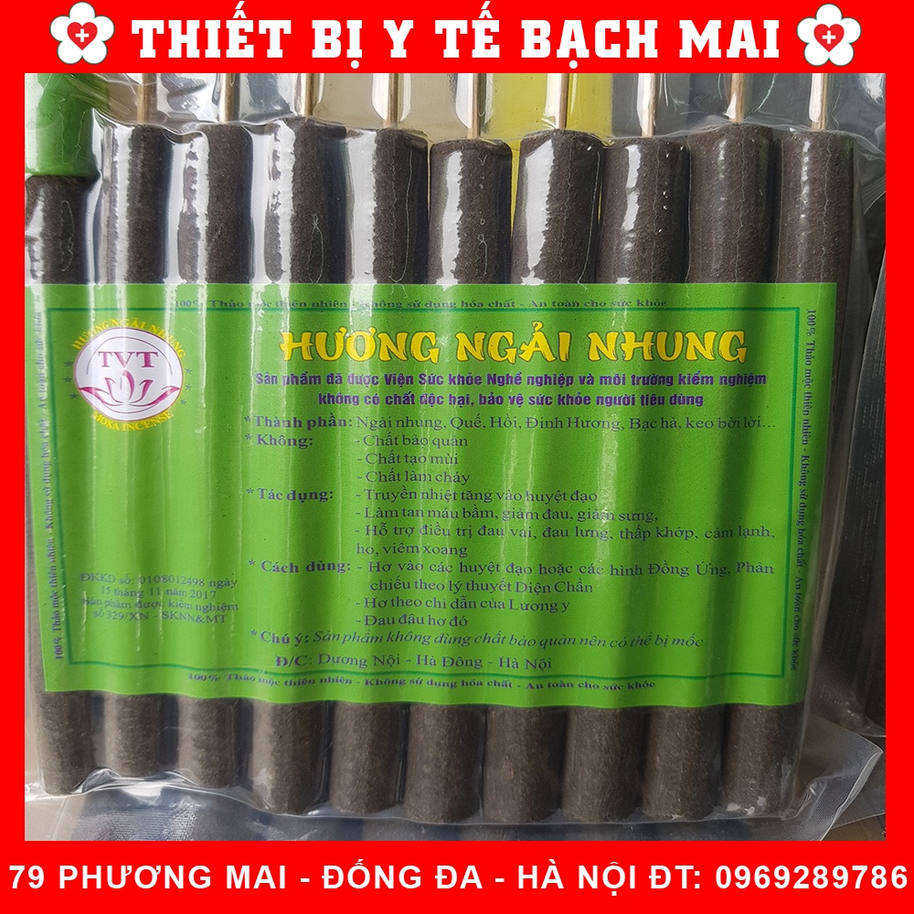 Điếu Ngải Cứu, Hương Ngải Nhung Gói 7, 10 Cây