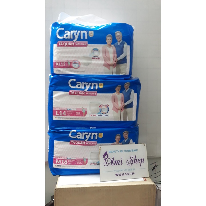 Tã quần Caryn M16/L14/XL12