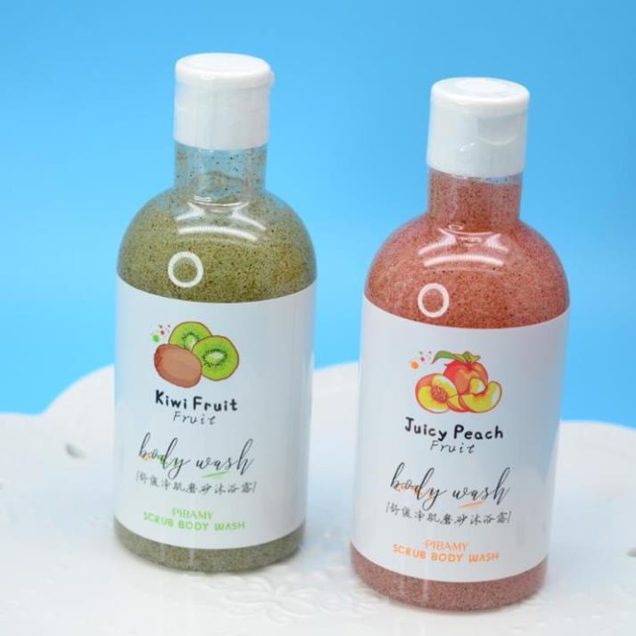 Sữa Tắm Tẩy Tế Bào Chết Body Hương Hoa Quả PIBAMY Fruit Scrub Body Wash 260ml | BigBuy360 - bigbuy360.vn