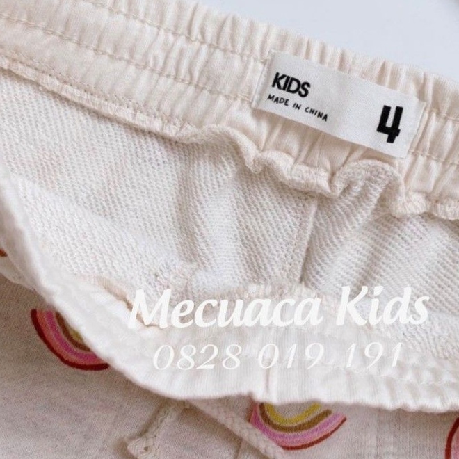 [2-9y] Quần short/quần sooc cotton da cá cho bé/bé gái xuất dư xịn