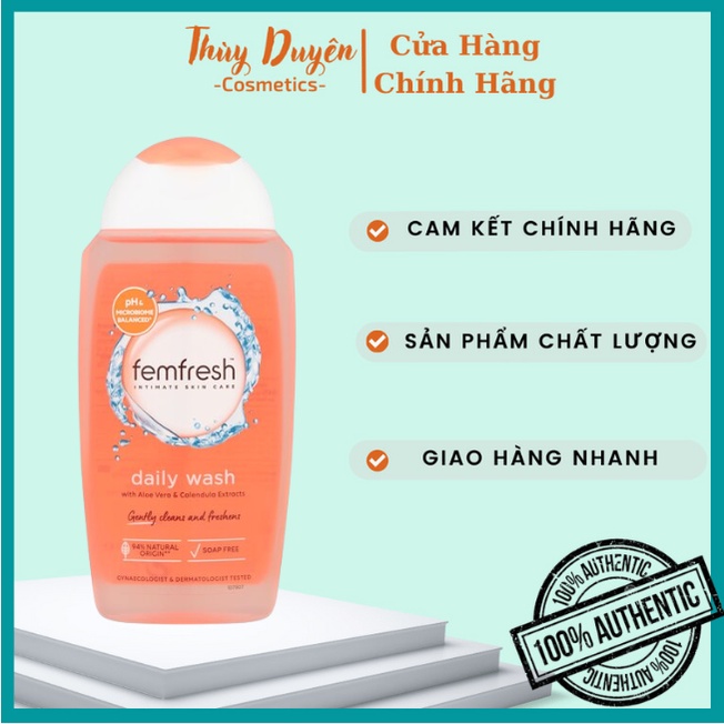 Dung Dịch Vệ Sinh Phụ Nữ Femfresh Daily Intimate Wash 250ml