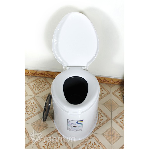 Bô Vệ Sinh Cho Người Già, Toilet Di Động Nhựa Cao Cấp