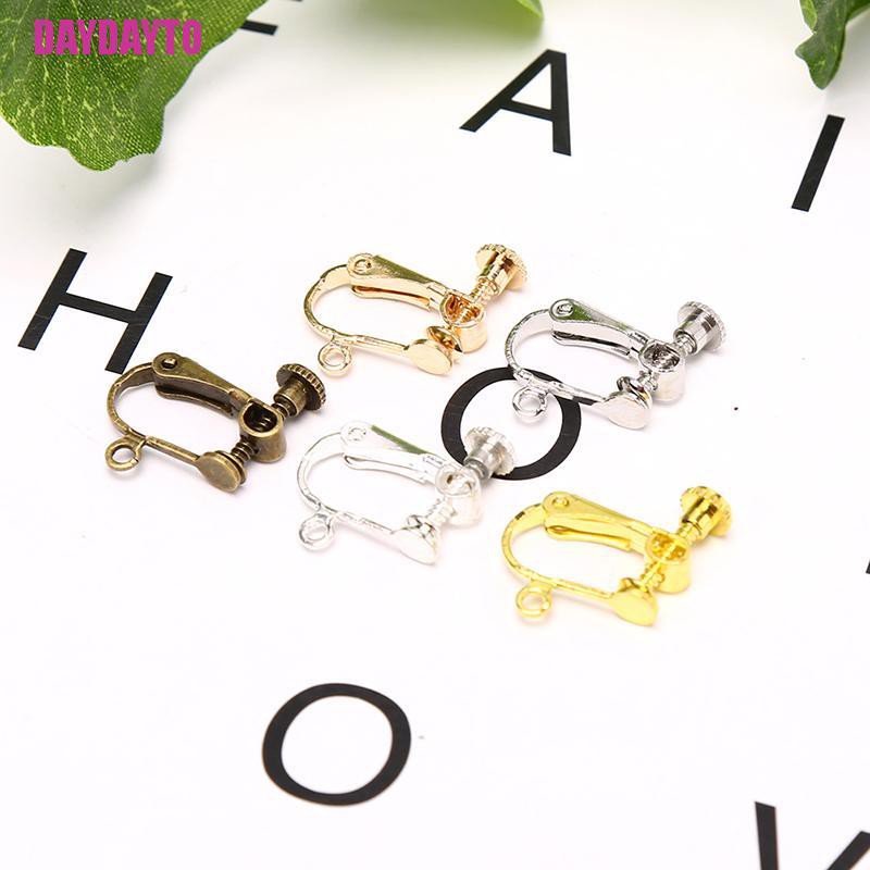 Set 10 Móc Kẹp Bông Tai DIY Tiện Dụng