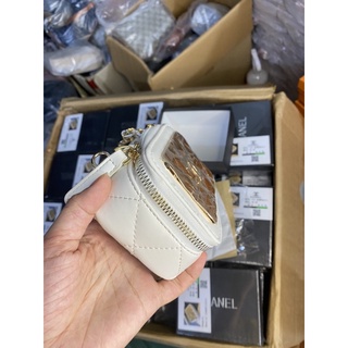 túi mini đeo chéo phối vàng chữ x( hàng qc fullbox)