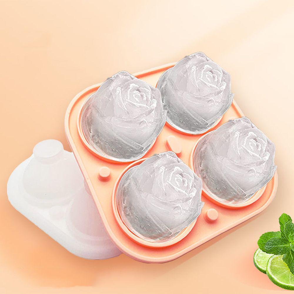 Khuôn Làm Đá Hình Hoa Hồng Chống Rò Rỉ Siêu Bền DIY