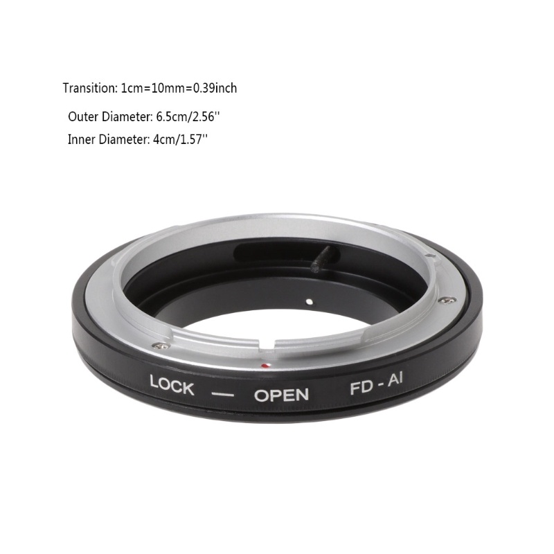 Ngàm Chuyển Đổi Ống Kính FD-AI FD Sang D7100 / D600 / D3200 / D800
