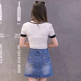 VÁY BÒ THÊU CHUỒN CHUỒN