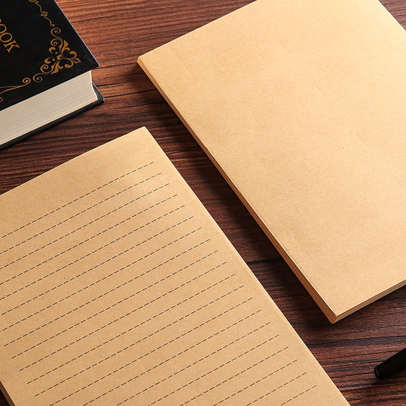 Giấy Kraft xi măng gói hàng A4 gói hàng quà vintage in ấn bao test mọi máy in 100 tờ