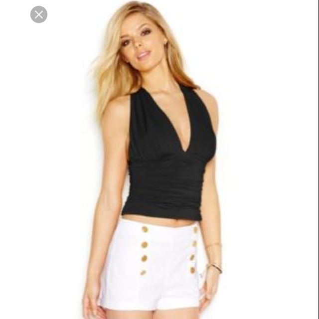 Áo croptop nữ Gue.ss, hàng xuất xịn