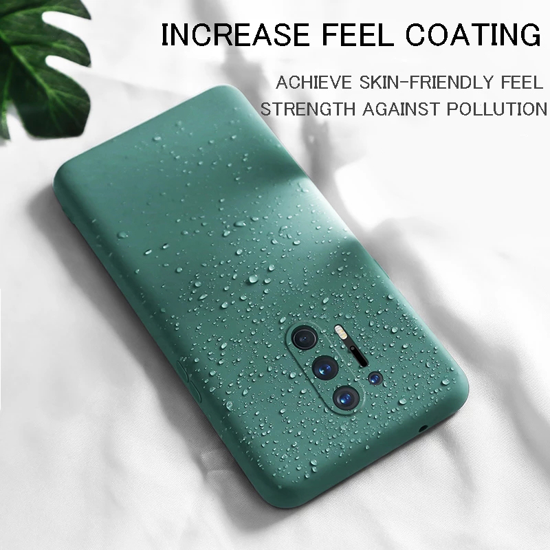 Ốp điện thoại silicon mềm màu trơn xinh xắn cho Oneplus 6 / 6t / 7 / 7 Pro / 7t / 7t Pro