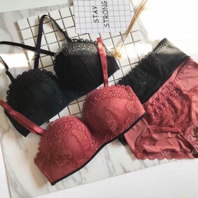 [HÀNG CAO CẤP] SET BỘ ÁO NGỰC NÂNG ĐẨY REN CAO CẤP🎉 | BigBuy360 - bigbuy360.vn