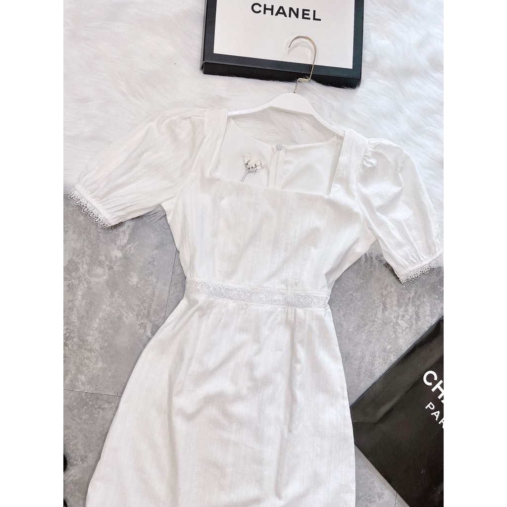 VÁY PHA REN ĐUÔI CÁ TRẮNG CHO NỮ | BigBuy360 - bigbuy360.vn