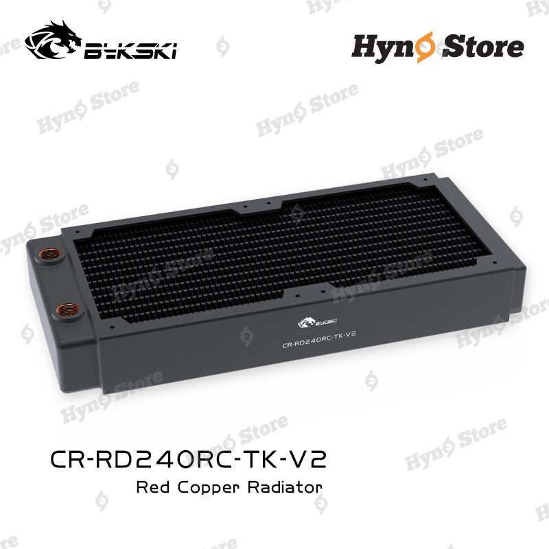 Rad đồng Bykski dày 40mm thiết kế mới CR-RD240RC-TK-V2 Tản nhiệt nước custom – Hyno Store