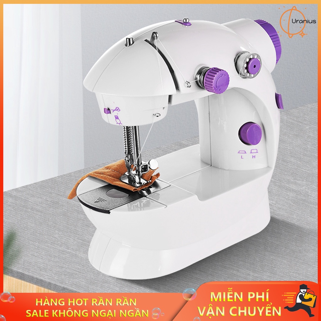 Máy May Mini CMD Để Bàn Có Đèn Tiện Lợi, Hoạt Động Êm Ái , Thao Tác Dễ Dàng, May Được Các Loại Vải Khó. Bảo Hành Uy Tín